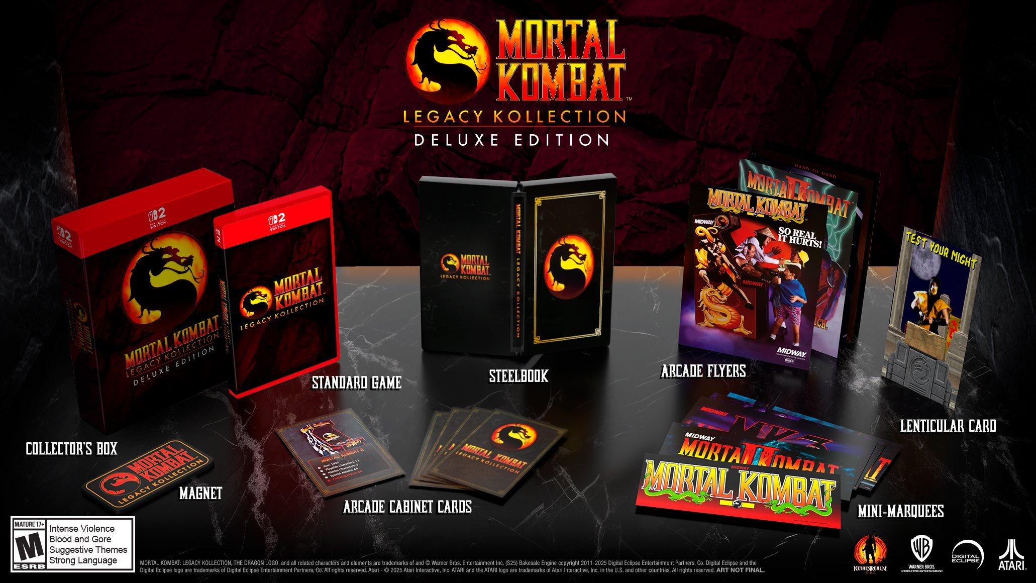 Mortal Kombat Legacy Kollection: Deluxe Edition - Nintendo Switch 2
