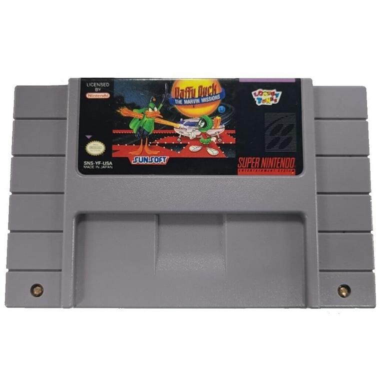 Daffy Duck Marvin Missions - Super Nintendo (SNES)