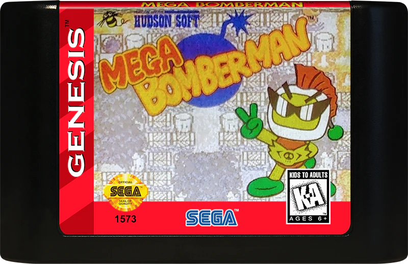 Mega Bomberman - Sega Genesis