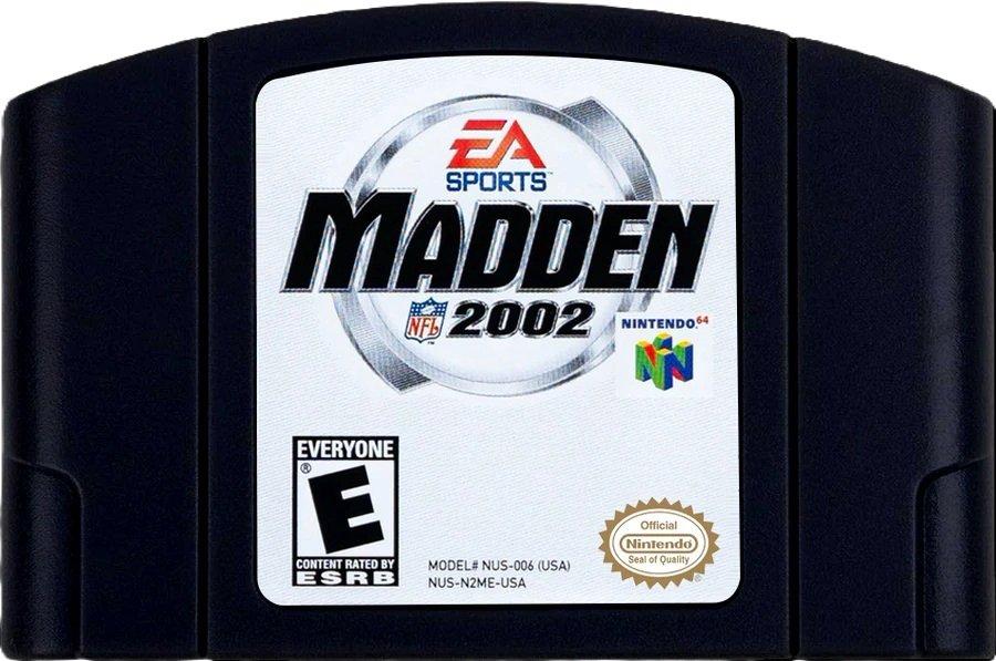Madden 2002 - Nintendo 64, Pre-Owned