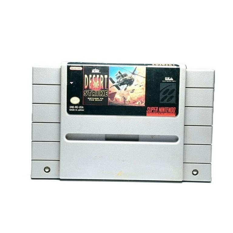 Desert Strike Return to the Gulf - Super Nintendo (SNES)
