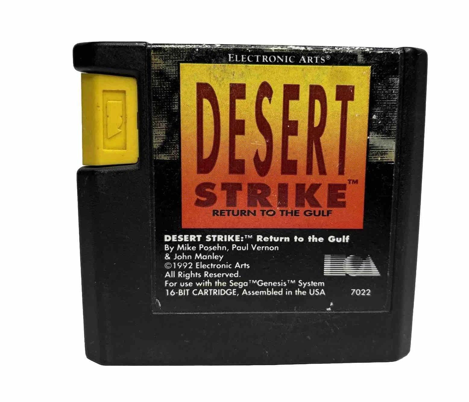 Desert Strike Return to the Gulf - Sega Genesis