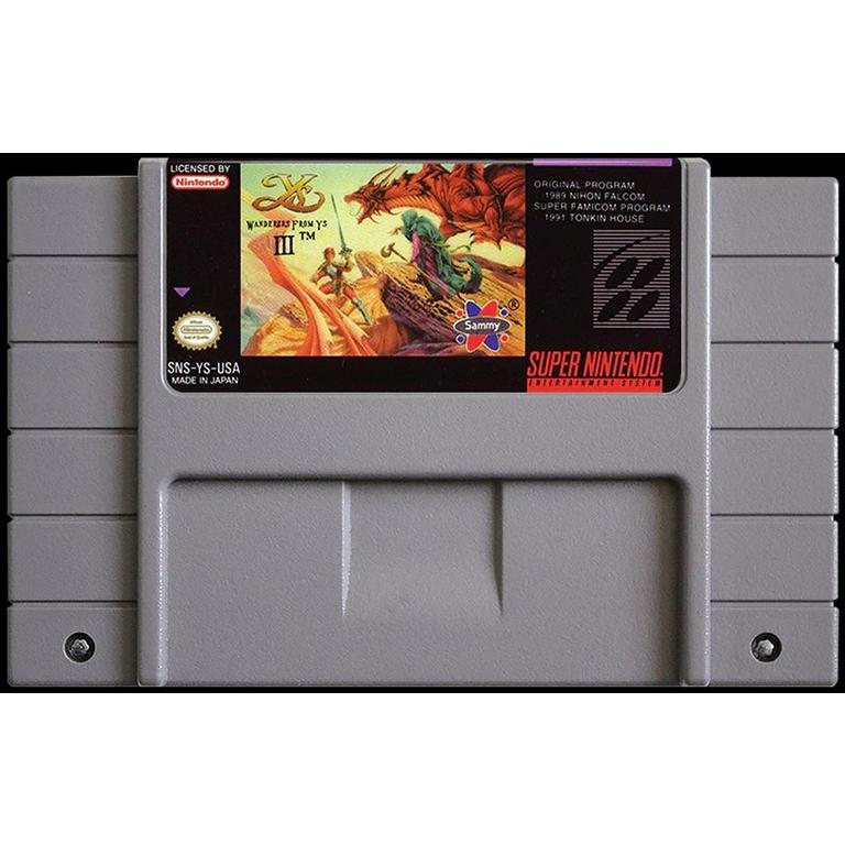 Ys III: Wanderers from Ys - Super Nintendo (SNES)