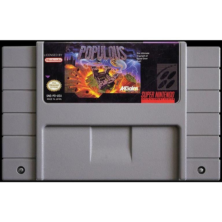 Populous - Super Nintendo (SNES)