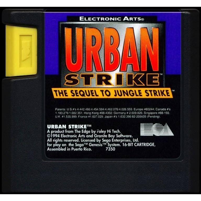Urban Strike - Sega Genesis