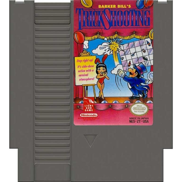 Barker Bill's Trick Shooting - Nintendo (NES)