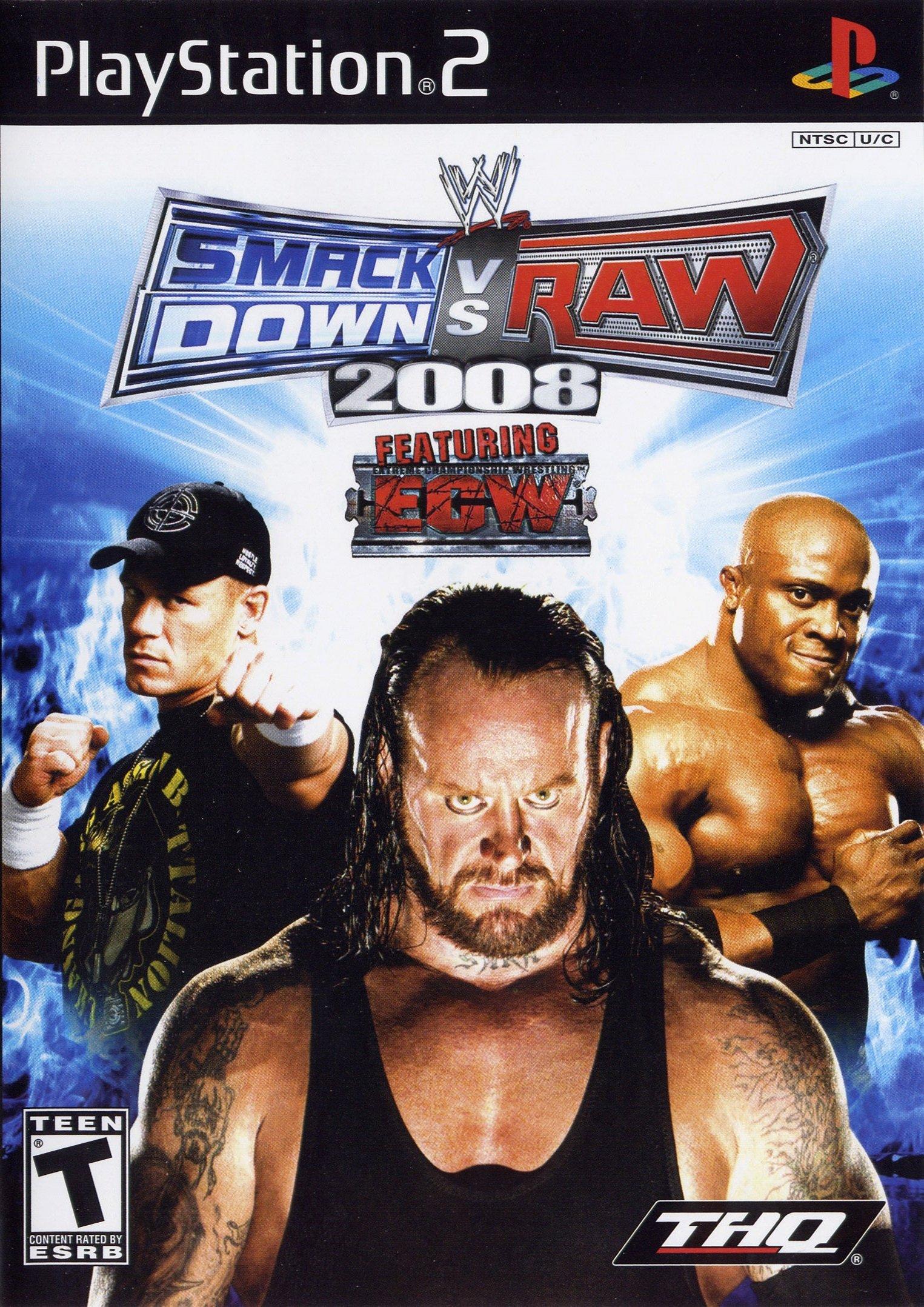 WWE Smackdown vs.Raw 2008 - PlayStation 2
