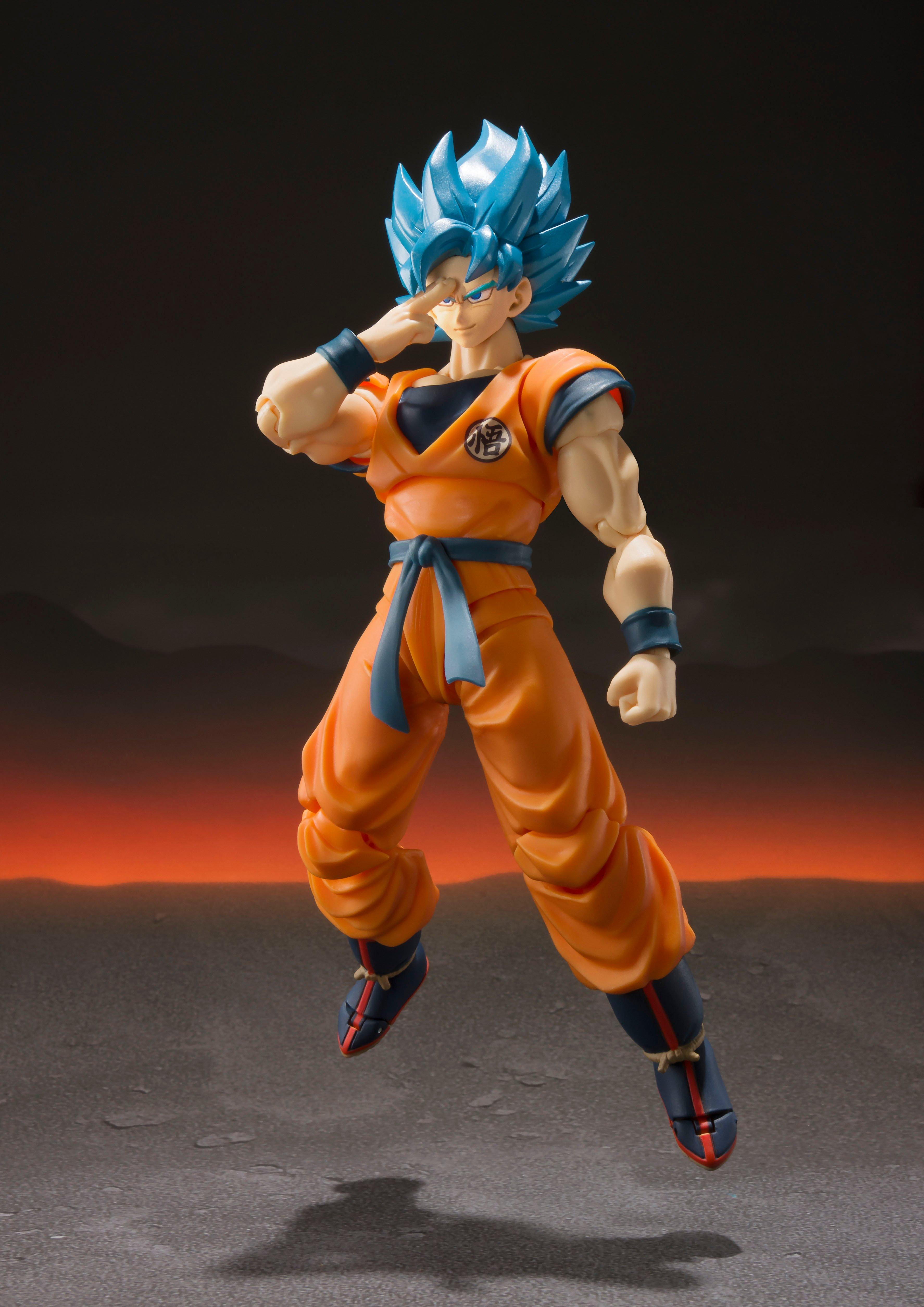 Tamashii Nations Dragon Ball Super - Super Saiyan God Super Saiyan Goku Figure