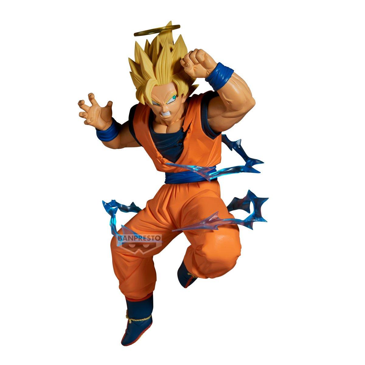 Banpresto Dragon Ball Z Match Makers Super Saiyan 2 Son Goku (Vs Majin Vegeta) 5.9-in Statue