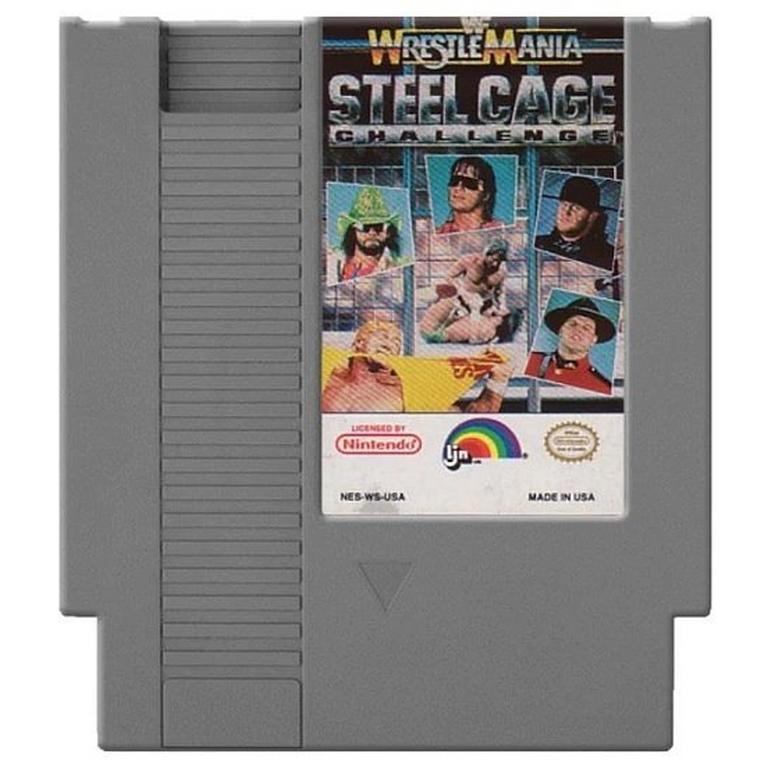 WWF Wrestlemania Steel Cage Challenge - Nintendo (NES)