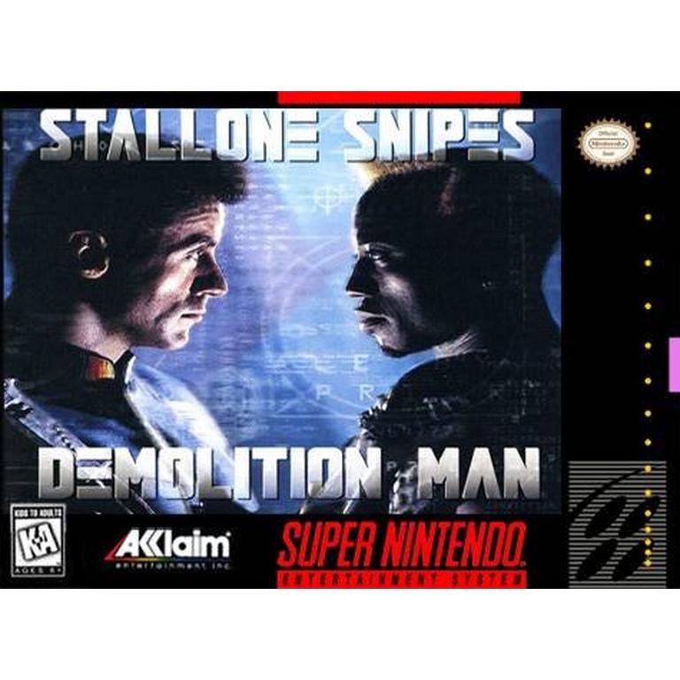 Demolition Man - Super Nintendo (SNES)