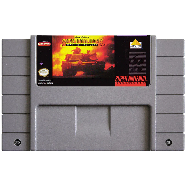Super Battletank: War in the Gulf - Super Nintendo (SNES)