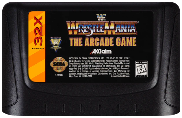 WWF Wrestlemania: The Arcade Game - Sega Genesis