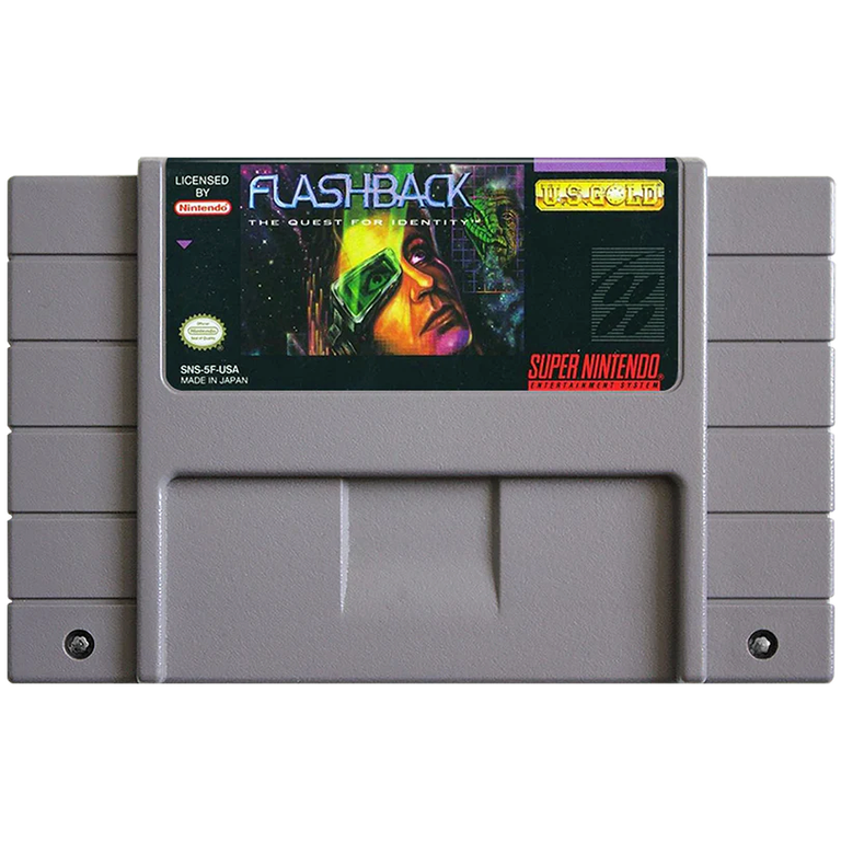 Flashback: The Quest for Identity - Super Nintendo (SNES)