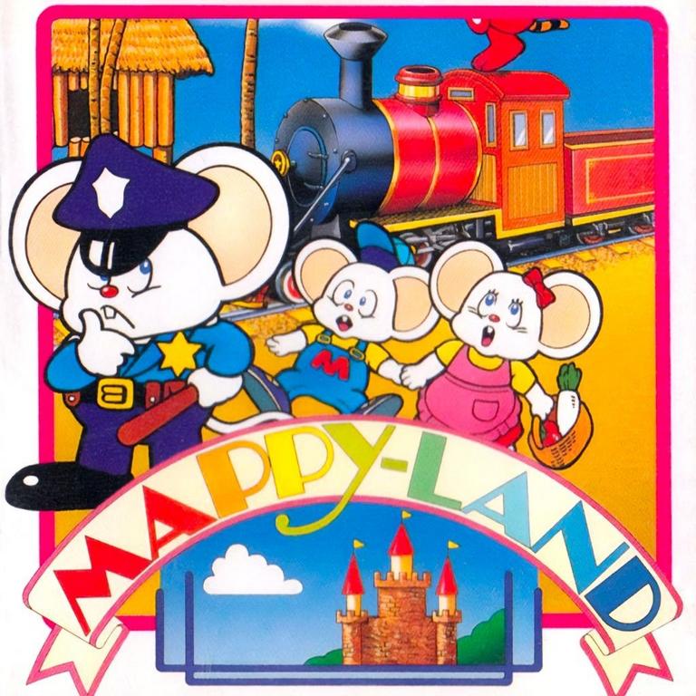 Mappy-Land - Nintendo (NES)