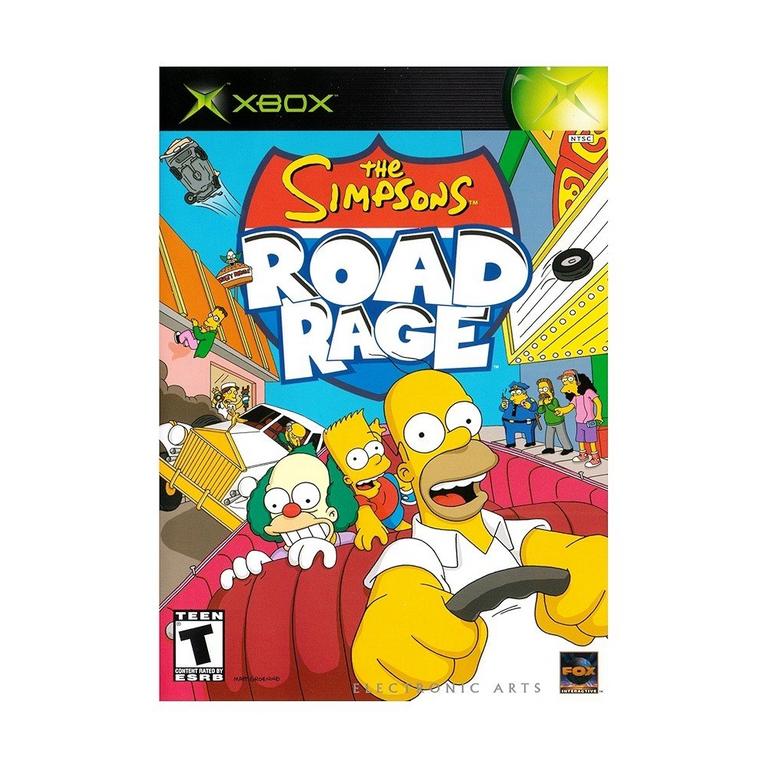 The Simpsons: Road Rage - Xbox (Original)