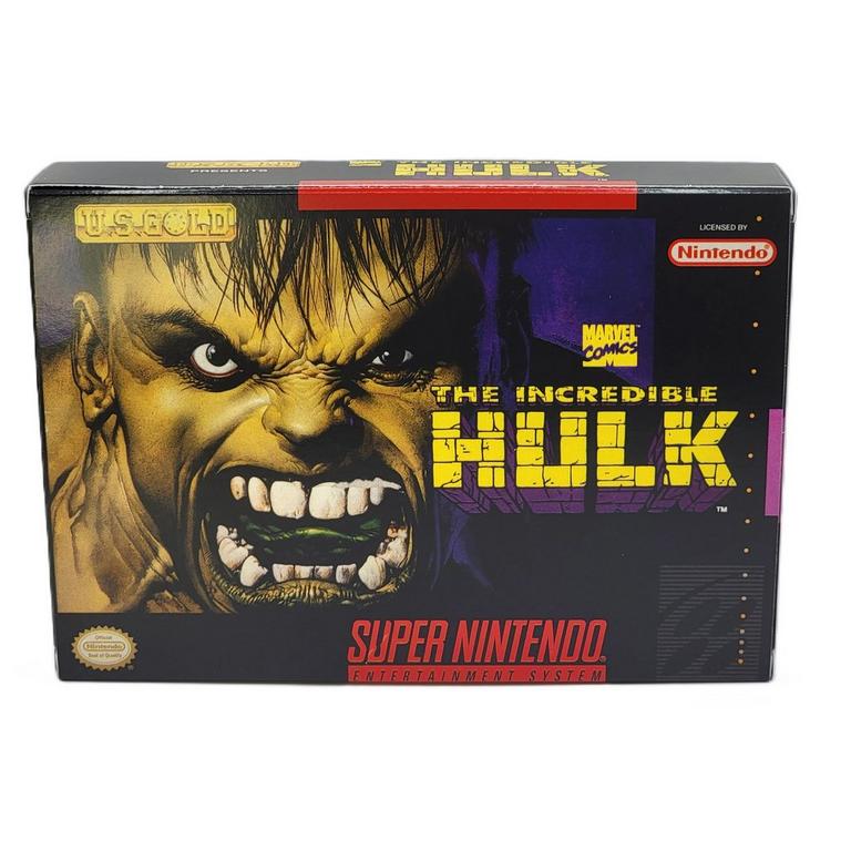 The Incredible Hulk - Super Nintendo (SNES)