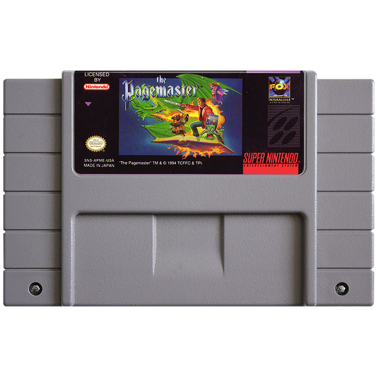 The Pagemaster - Super Nintendo (SNES)