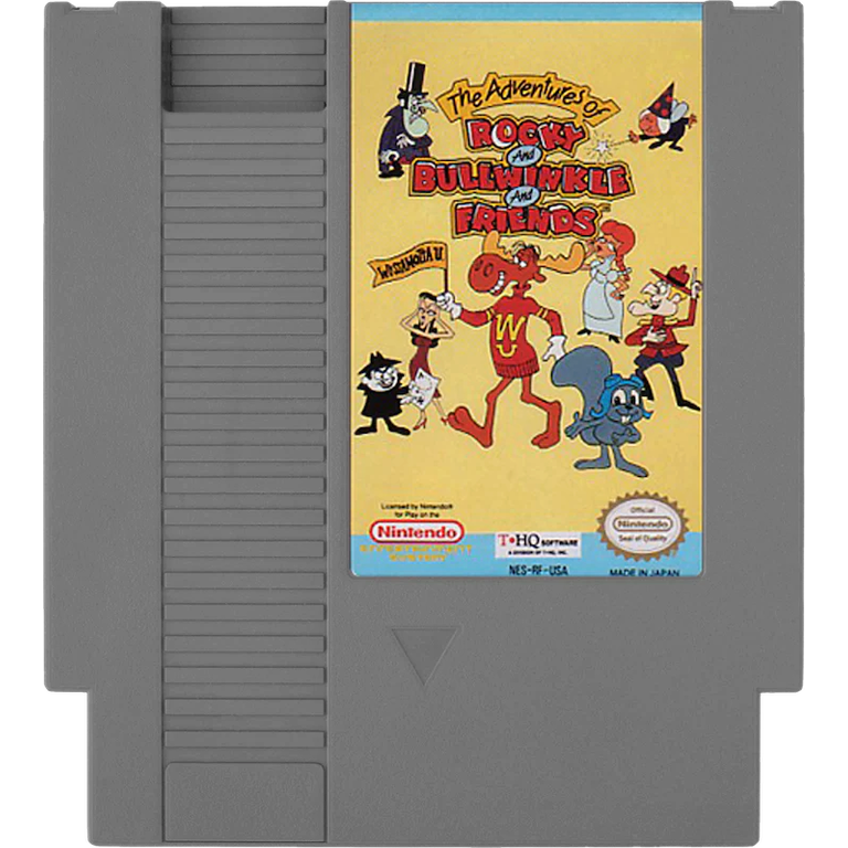 The Adventures of Rocky and Bullwinkle and Friends - Nintendo (NES)