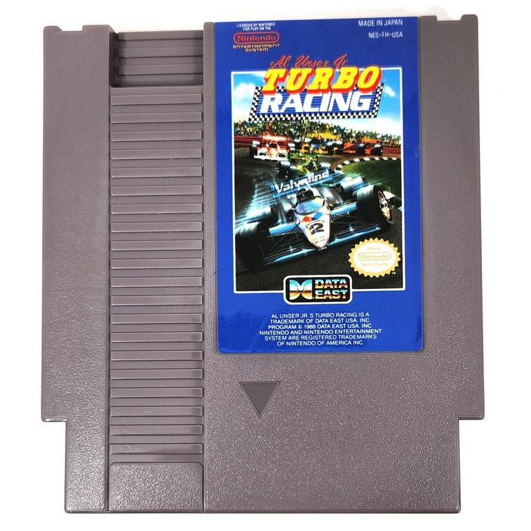 Al Unser Jr. Turbo Racing - Nintendo (NES)