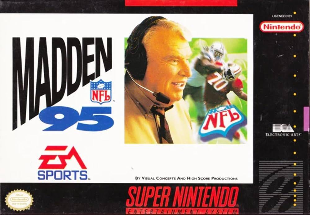 Madden NFL '95 - Super Nintendo, Pre-Owned