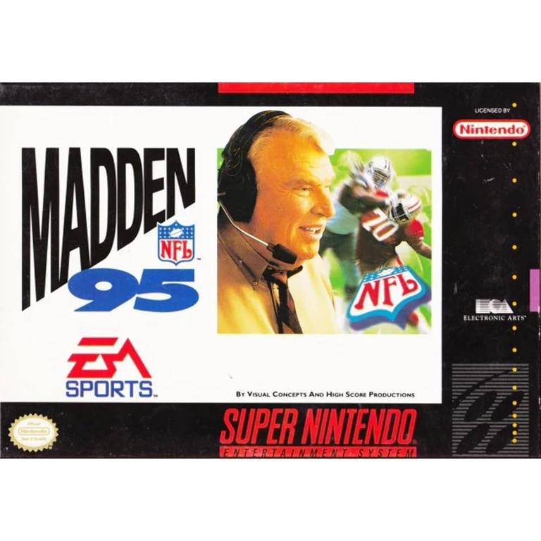 Madden NFL '95 - Super Nintendo (SNES)