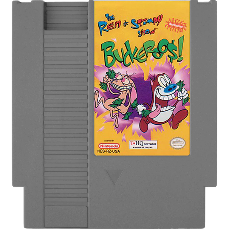 The Ren and Stimpy Show Buckeroos! - Nintendo (NES)