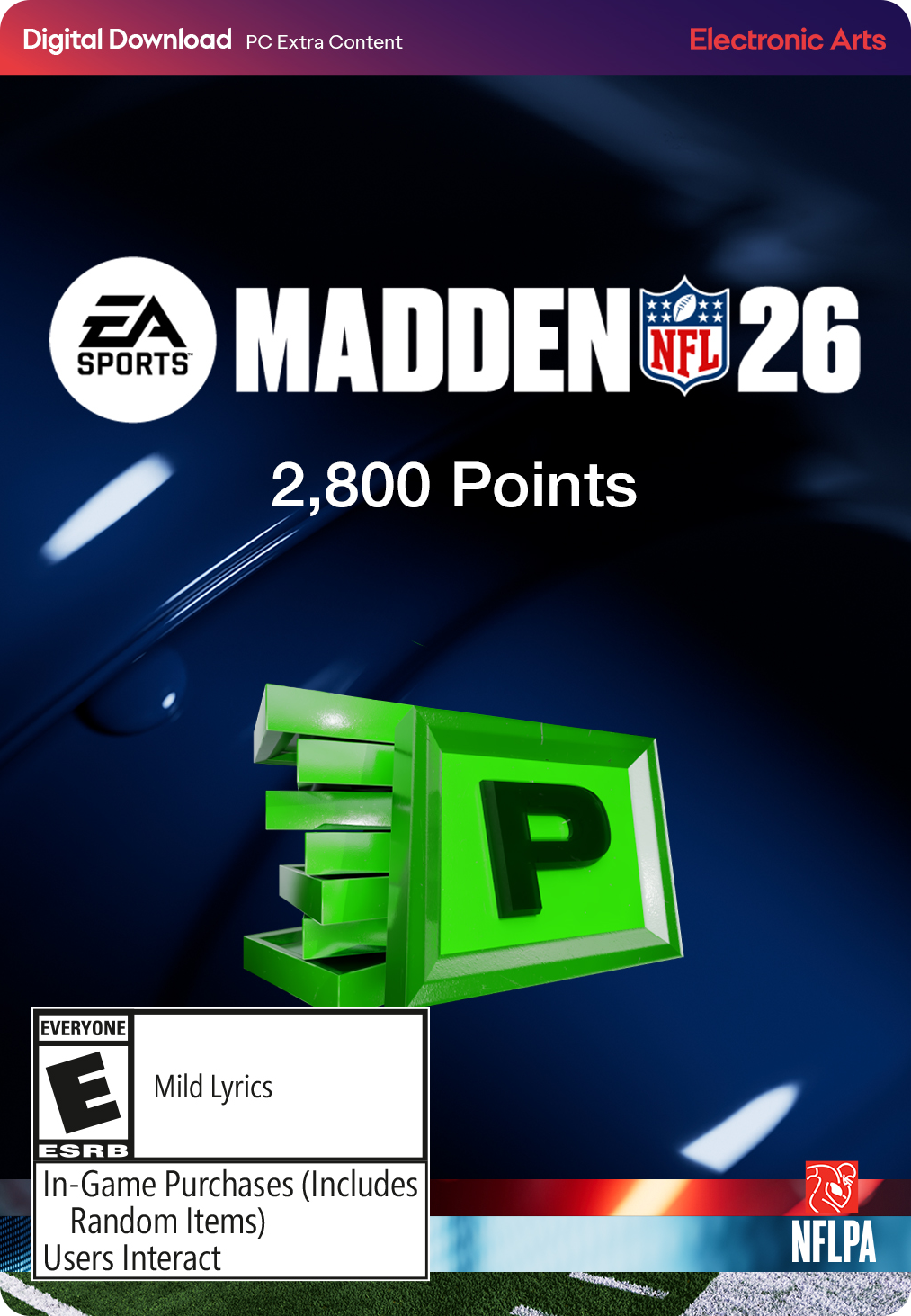 Electronic Arts Madden NFL 26 2800 Points Pack - PC EA app