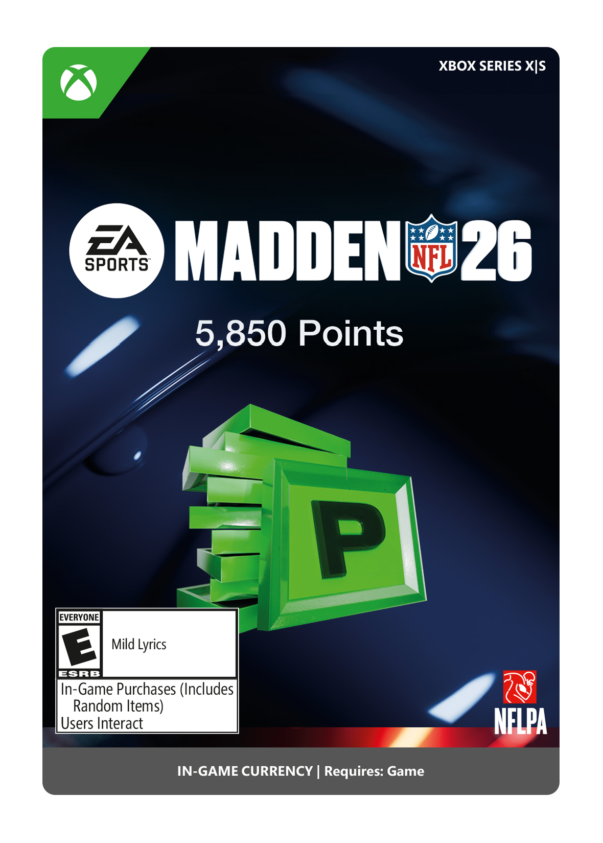 Electronic Arts Madden NFL 26: 5850 MUT Points Pack - Xbox Series X/S