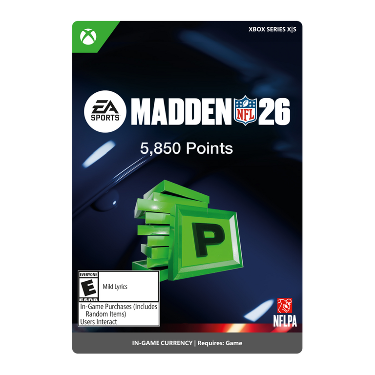 Madden NFL 26: 5850 MUT Points Pack - Xbox Series X/S