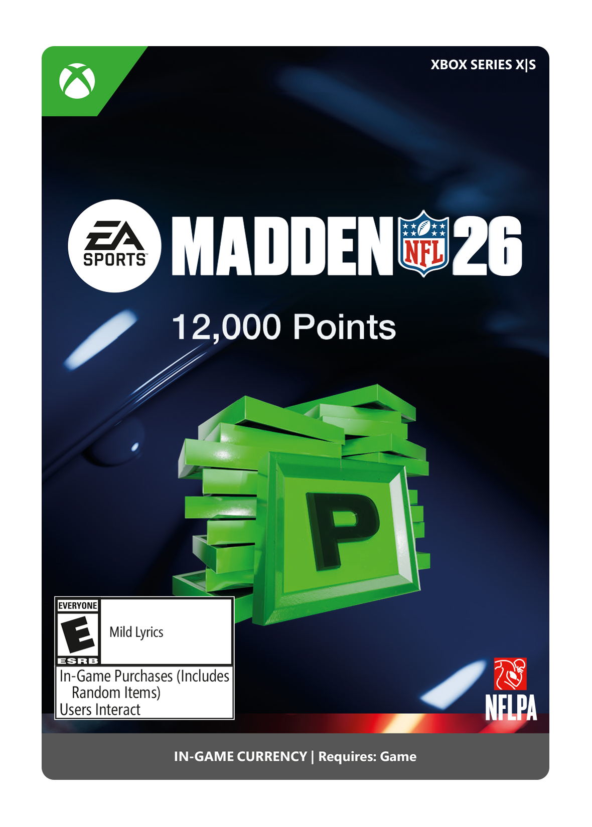 Electronic Arts Madden NFL 26: 12000 MUT Points Pack - Xbox Series X/S