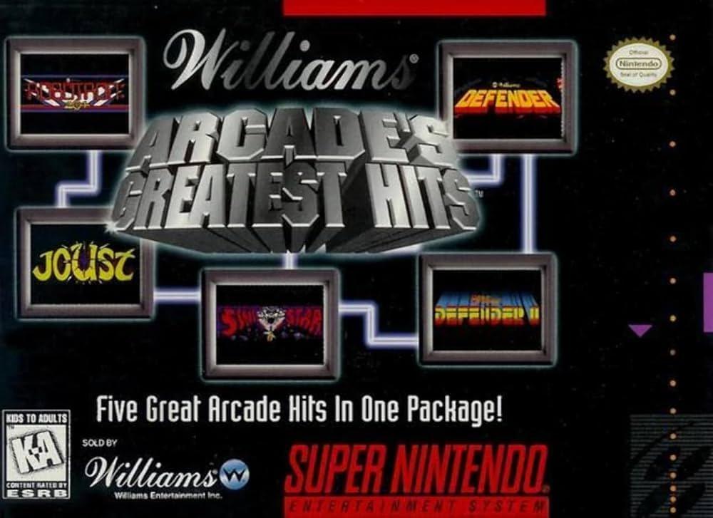 Williams Arcade's Greatest Hits - Super Nintendo (SNES) | Williams