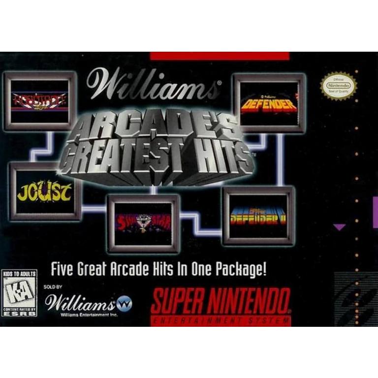 Williams Arcade's Greatest Hits - Super Nintendo (SNES)