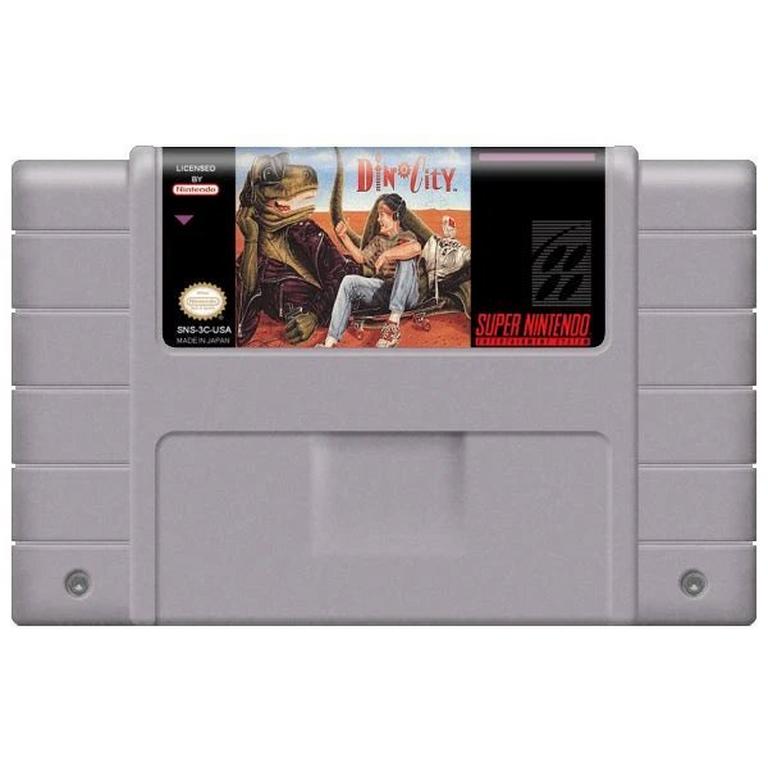 Dino City - Super Nintendo (SNES)