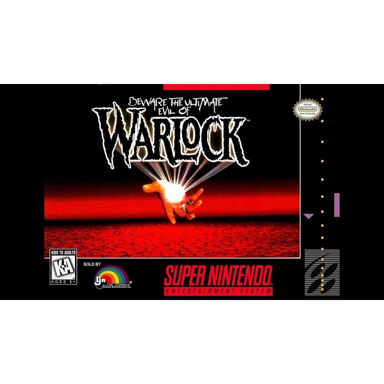 Warlock - Super Nintendo (SNES)