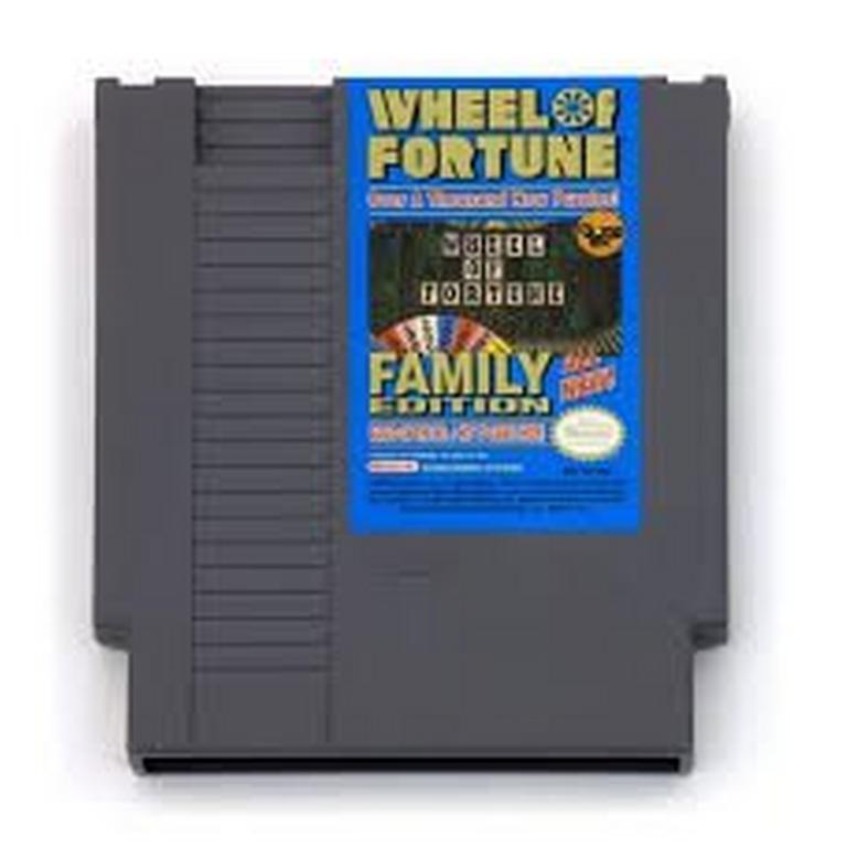 Wheel of Fortune: Family Edition - Nintendo (NES)