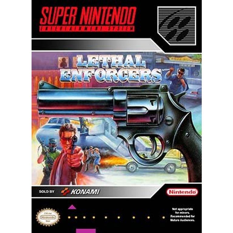 Lethal Enforcers - Super Nintendo (SNES)