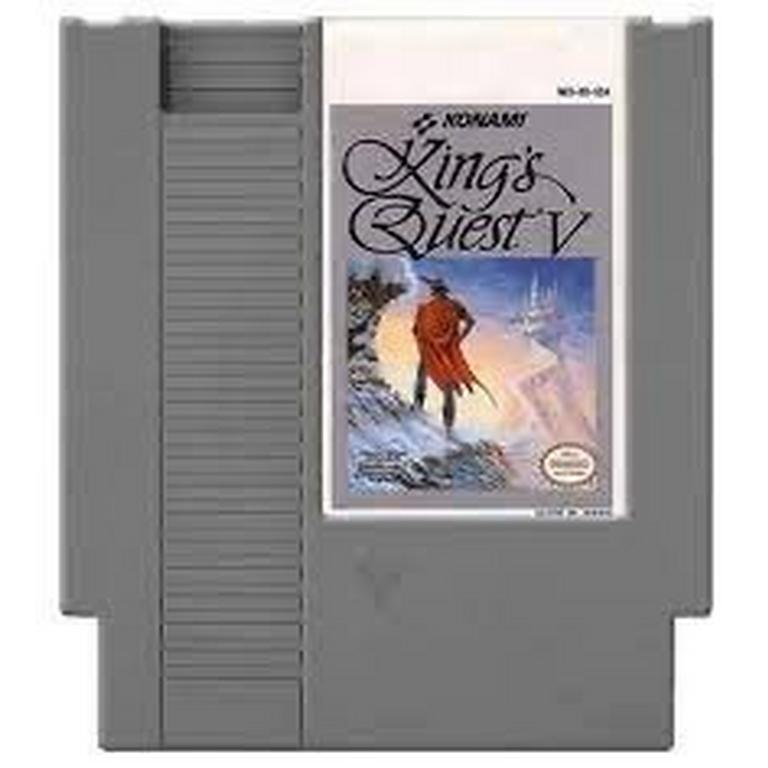 King's Quest V: Absence Makes the Heart Go Yonder! - Nintendo (NES)