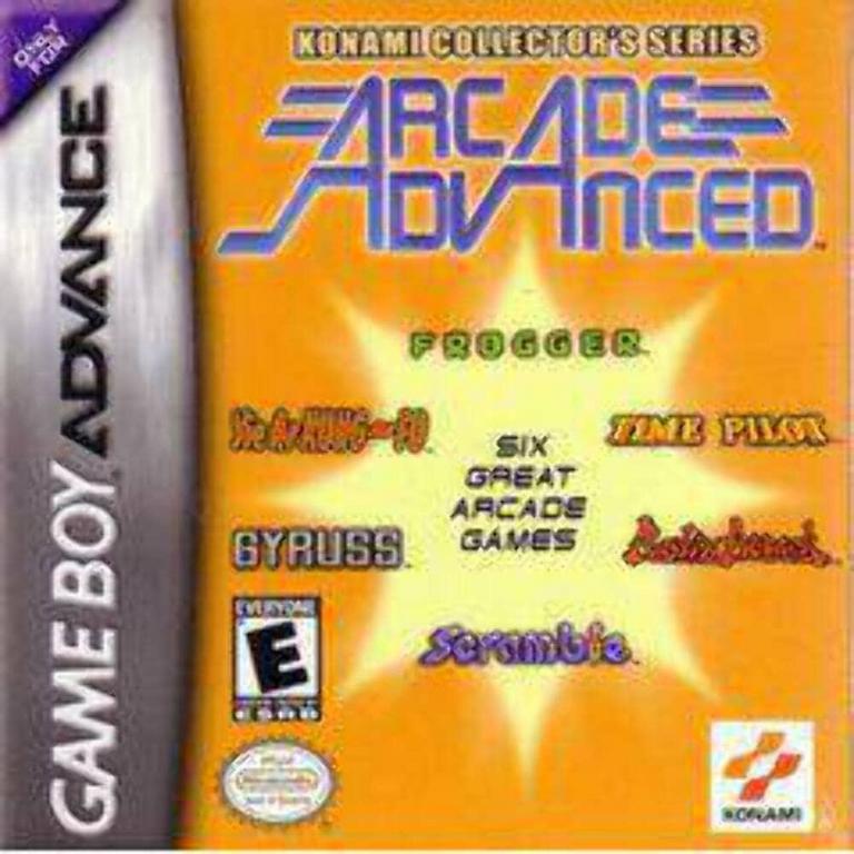 ゲームボーイアドバンス　アーケードゲームコレクション　北米版 Konami Collector's Series: Arcade Advanced - Game Boy Advance