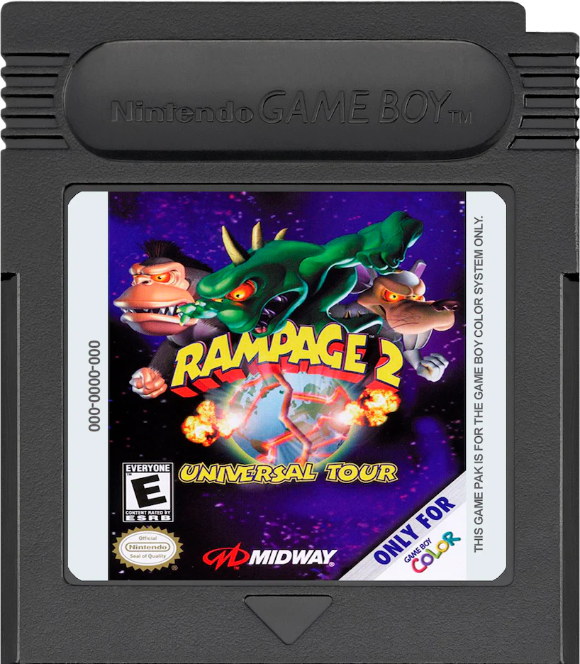 Rampage 2 - Game Boy Color | Midway Games | GameStop