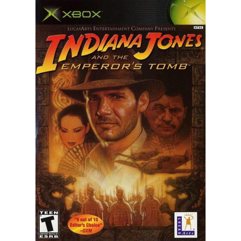 Indiana Jones and the Emperor's Tomb - Xbox (Original)