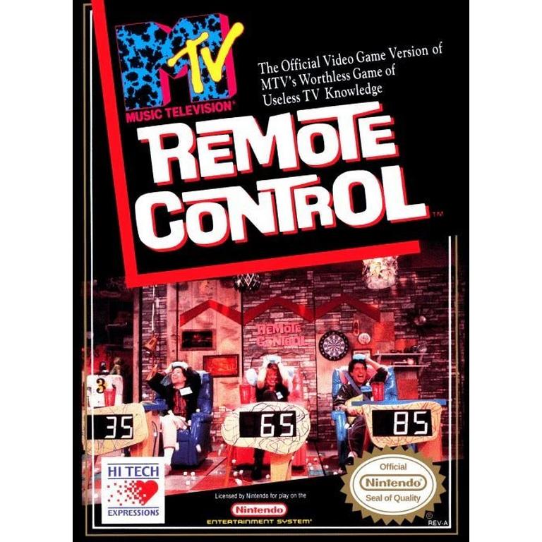 MTV Remote Control - Nintendo (NES)