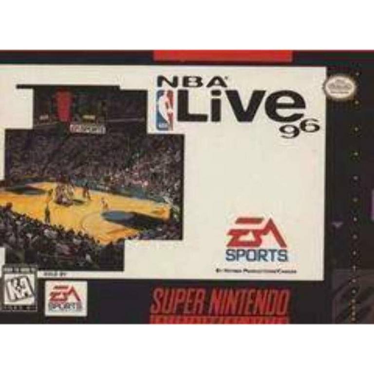NBA Live 96 - Super Nintendo (SNES)