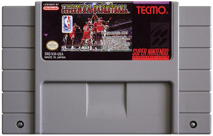 Tecmo Super NBA Basketball - Super Nintendo