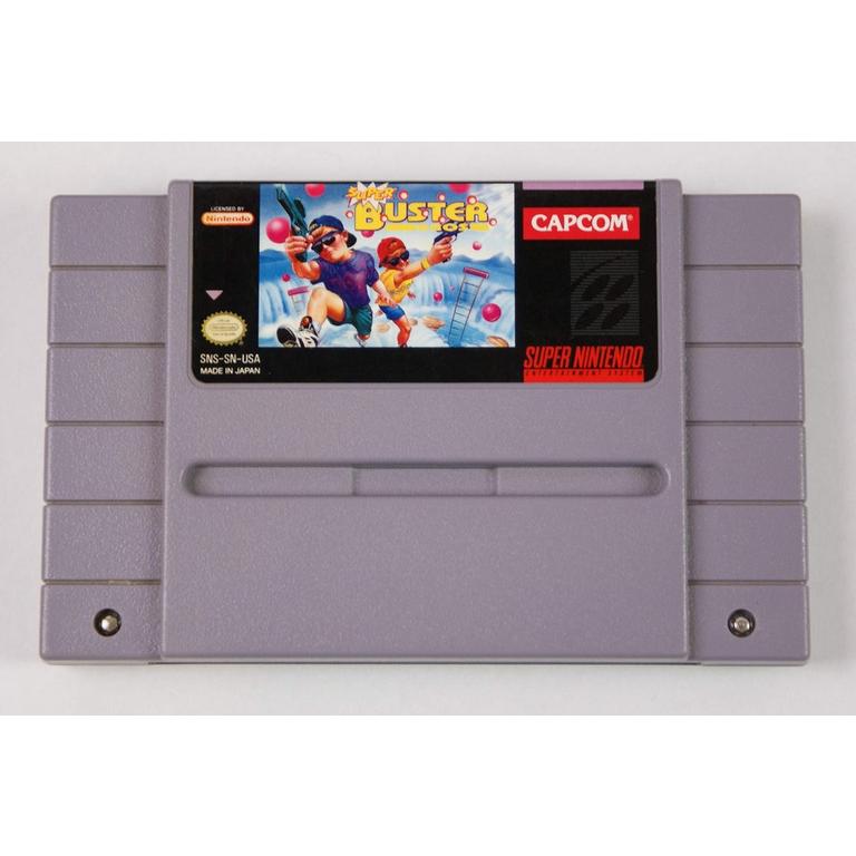 Super Buster Bros. - Super Nintendo (SNES)