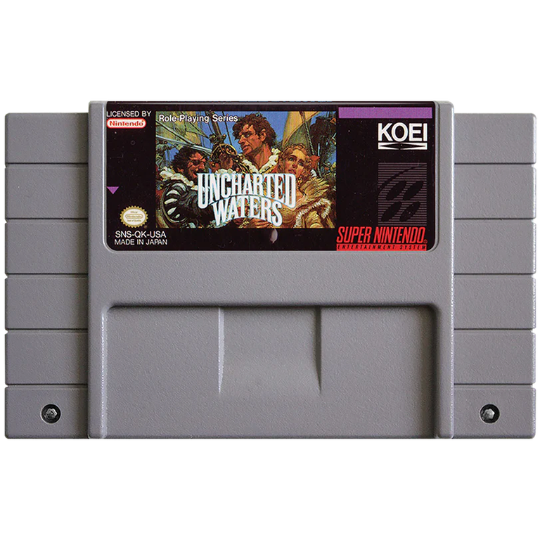 Uncharted Waters: New Horizons - Super Nintendo (SNES)