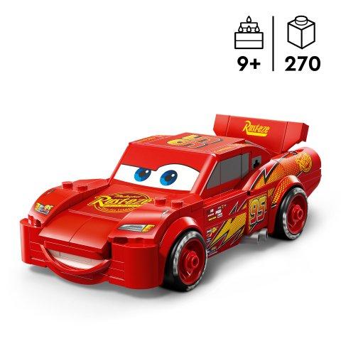 LEGO Speed Champions Lightning McQueen Toys - Disney Pixar Cars Building Set 77255