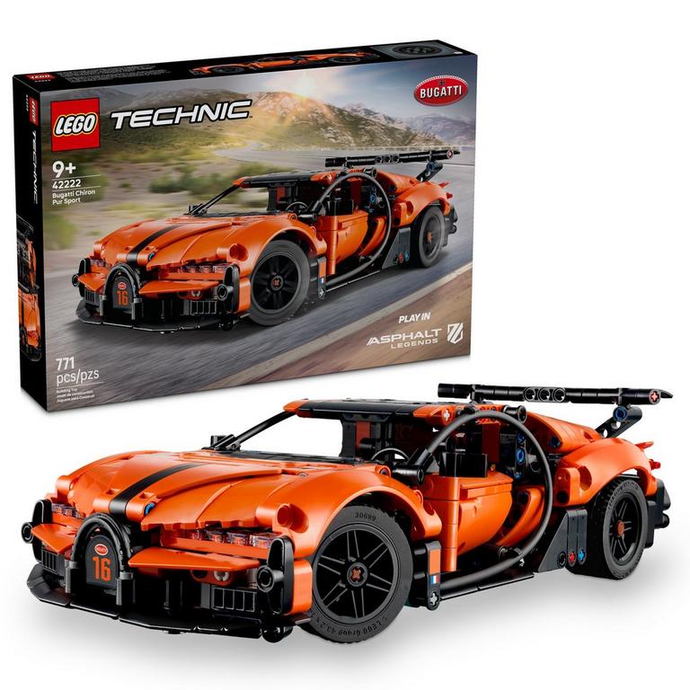 LEGO Technic Bugatti Chiron Pur Sport Hypercar 42222