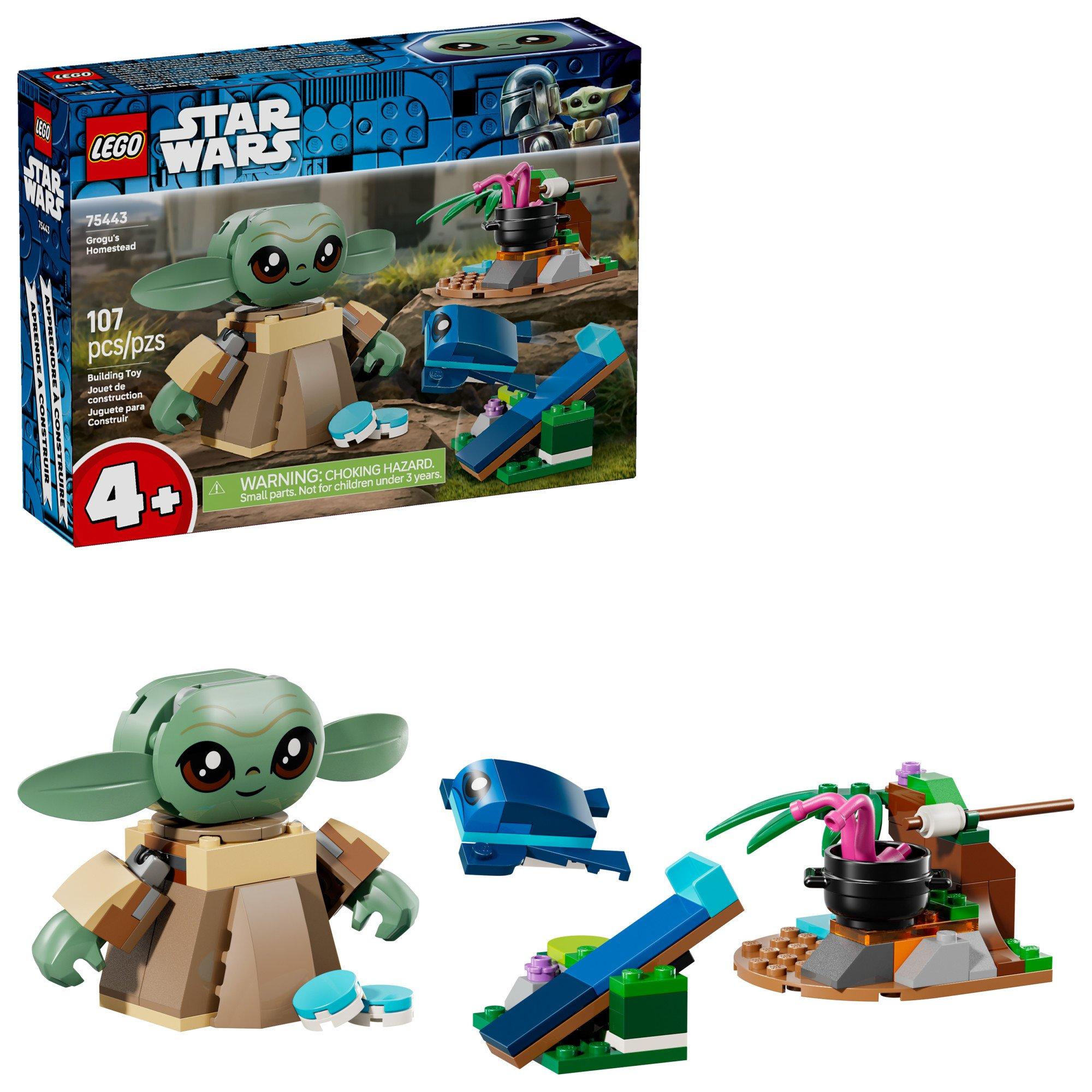 LEGO Star Wars Grogu's Homestead Building Toy Set 75443