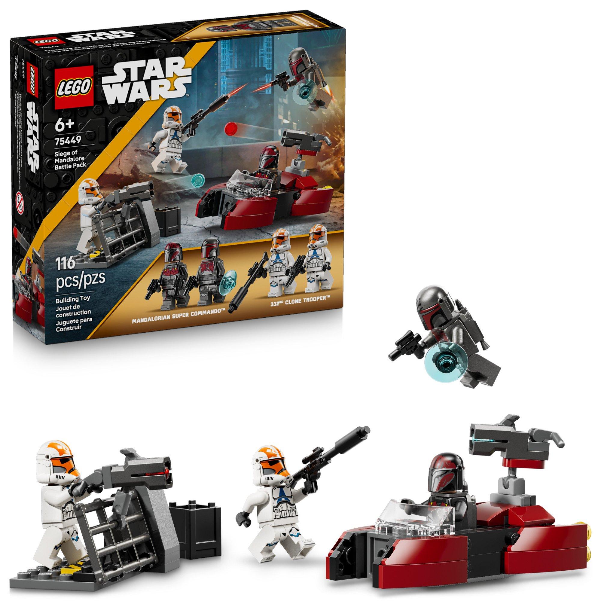 LEGO Star Wars Siege of Mandalore Battle Pack Building Toy Set 75449